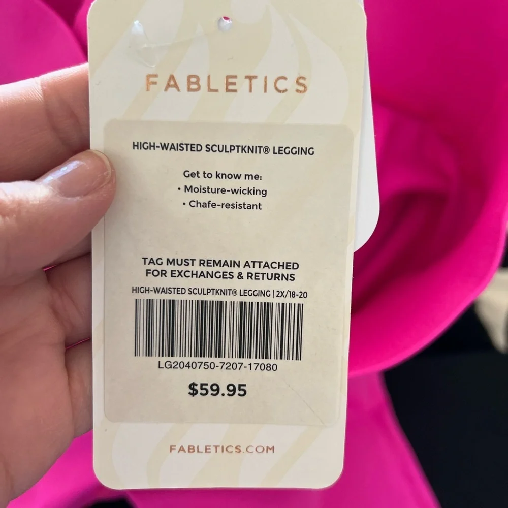 Fabletics SculptKnit High-Waisted Legging sz 2X NWT - Picture 3 of 6